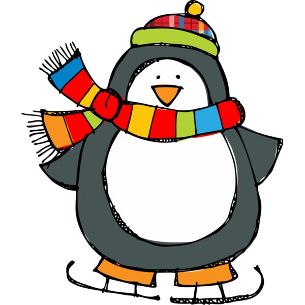 Pinguin Schal kalt Miniaturansicht